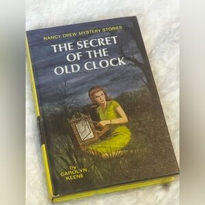 Nancy Drew Mystery Book - The Secret of the Old Clock 1959 Edition